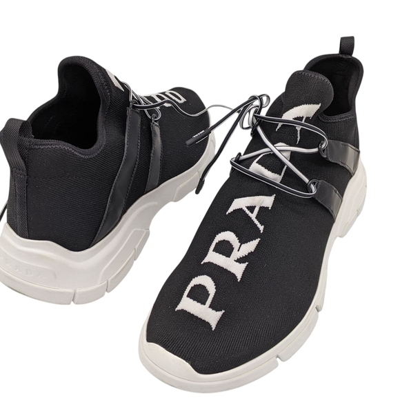 Prada Mens Sneakers Size 10.5 Us (9.5 Prada) - Picture 1 of 5